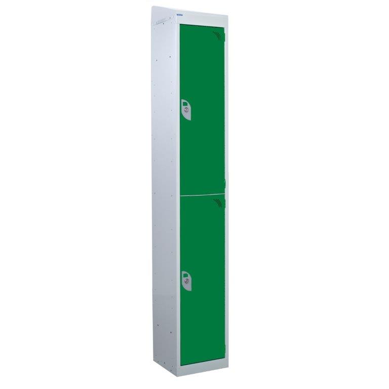 Express Two Door Locker - Sloping Top