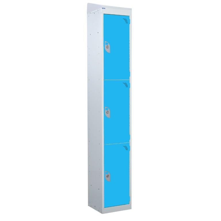 Q-Express Four Door Locker - Sloping Top