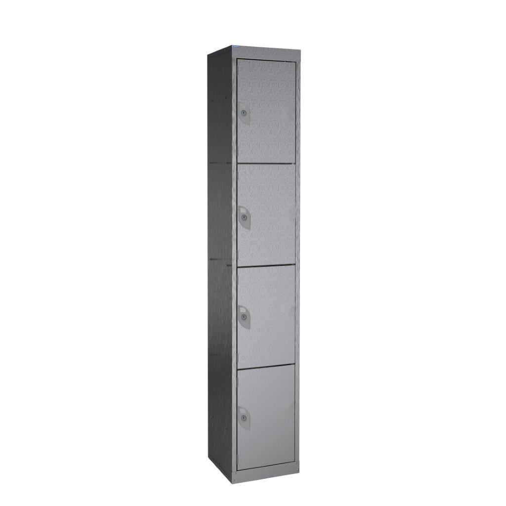 Stainless Steel Four Door Locker