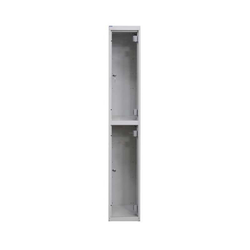 Clear Perspex Two Door Locker